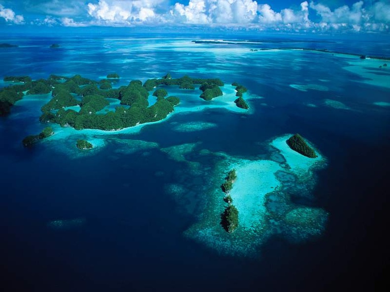 Micronesian Rock Island
